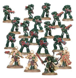 Shows the Dark Angels range rather than Librarius Adept [Crucible] in particular — the same picture stands for 5 units of this army.