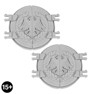 Pokazuje serię Raven Guard (XIX), a nie konkretnie Legion Medusa — to samo zdjęcie reprezentuje 6 jednostek tej armii.