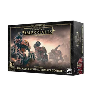 Muestra la gama Mechanicum Taghmata y no Ursarax Cohort en particular — la misma imagen representa a 4 unidades de este ejército.