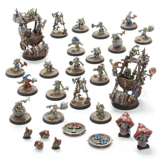 Shows the Snotling range rather than Stilty Runna in particular — the same picture stands for 4 units of this army.