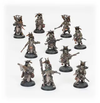 Shows the Ash Waste Nomads range rather than Waster in particular — the same picture stands for 4 units of this army.