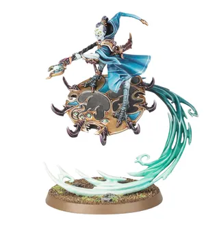 Показує серію Disciples of Tzeentch, а не саме Magister on Disc of Tzeentch — те саме зображення представляє 3 підрозділи цієї армії.