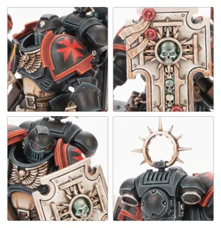 Shows the Black Templars range rather than Suppressor Squad in particular — the same picture stands for 2 units of this army.
