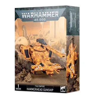 Показує серію T'au Empire, а не саме Hammerhead Gunship — те саме зображення представляє 2 підрозділи цієї армії.