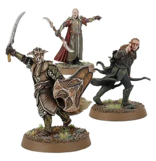 Shows the Halls of Thranduil range rather than Mirkwood Ranger Captain in particular — the same picture stands for 3 units of this army.