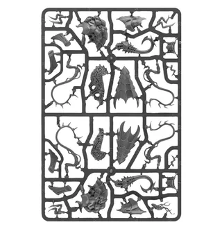 Muestra la gama Tyranids y no Zoanthropes en particular — la misma imagen representa a 2 unidades de este ejército.