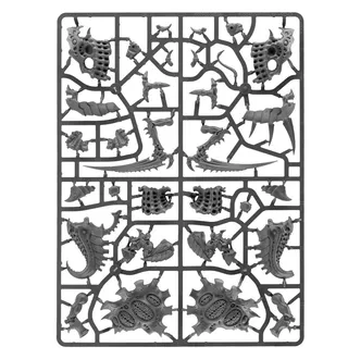 Muestra la gama Tyranids y no Toxicrene en particular — la misma imagen representa a 2 unidades de este ejército.