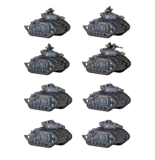 Shows the Solar Auxilia range rather than Leman Russ Demolisher Squadron in particular — the same picture stands for 2 units of this army.