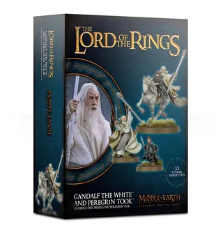 Shows the Minas Tirith range rather than Gandalf the White in particular — the same picture stands for 2 units of this army.