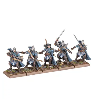 Zeigt die Reihe High Elf Realms - Chracian Warhost und nicht Storm Weavers im Besonderen — dasselbe Bild steht für 5 Einheiten dieser Armee.