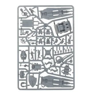 Muestra la gama Space Wolves y no Knight Preceptor en particular — la misma imagen representa a 2 unidades de este ejército.