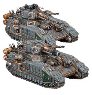 Shows the Solar Auxilia range rather than Cthonian Headhunters Sub-Cohort in particular — the same picture stands for 5 units of this army.