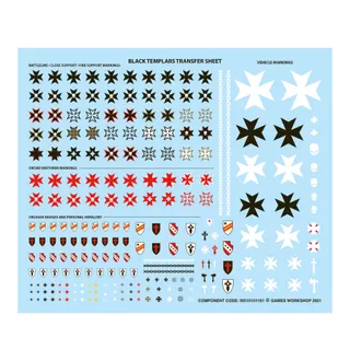 Shows the Black Templars range rather than Suppressor Squad in particular — the same picture stands for 2 units of this army.