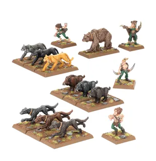 Референсне фото Wood Elf Beast Packs
