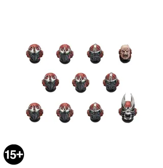 Pokazuje serię Word Bearers (XVII), a nie konkretnie Seeker Squad — to samo zdjęcie reprezentuje 4 jednostki tej armii.