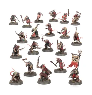 Muestra la gama Skaven - Renegades v2.0 y no Skaven Dregs en particular — la misma imagen representa a 5 unidades de este ejército.