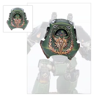Zeigt die Reihe Salamanders (XVIII) und nicht Vorax Attack Maniple im Besonderen — dasselbe Bild steht für 2 Einheiten dieser Armee.