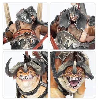 Zeigt die Reihe Ogor Mawtribes und nicht Maulbeast Raiders im Besonderen — dasselbe Bild steht für 2 Einheiten dieser Armee.