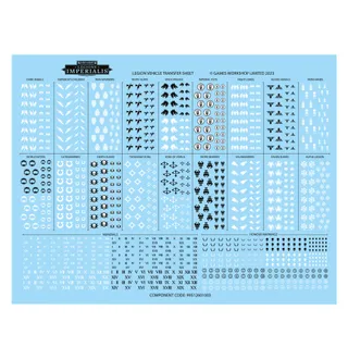 Shows the Legiones Astartes range rather than Legion Sicaran Squadron in particular — the same picture stands for 4 units of this army.