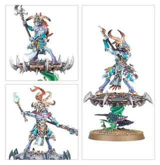 Zeigt die Reihe Thousand Sons und nicht Daemonic Herald [Crucible] im Besonderen — dasselbe Bild steht für 7 Einheiten dieser Armee.