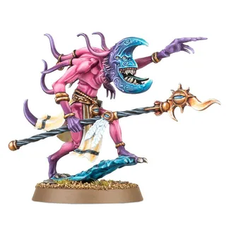 Pokazuje serię Chaos Daemons, a nie konkretnie Changecaster — to samo zdjęcie reprezentuje 4 jednostki tej armii.