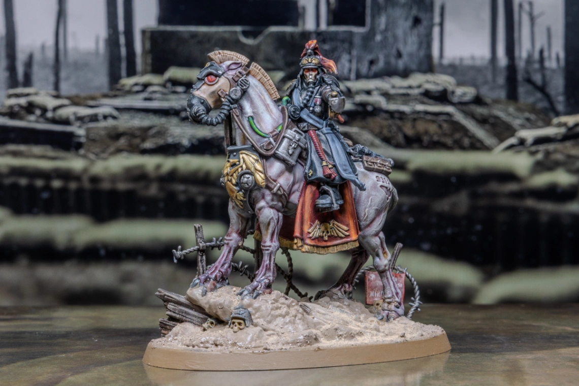 Lord Marshal Dreir (Astra Militarum), painted by Serhii Solonar