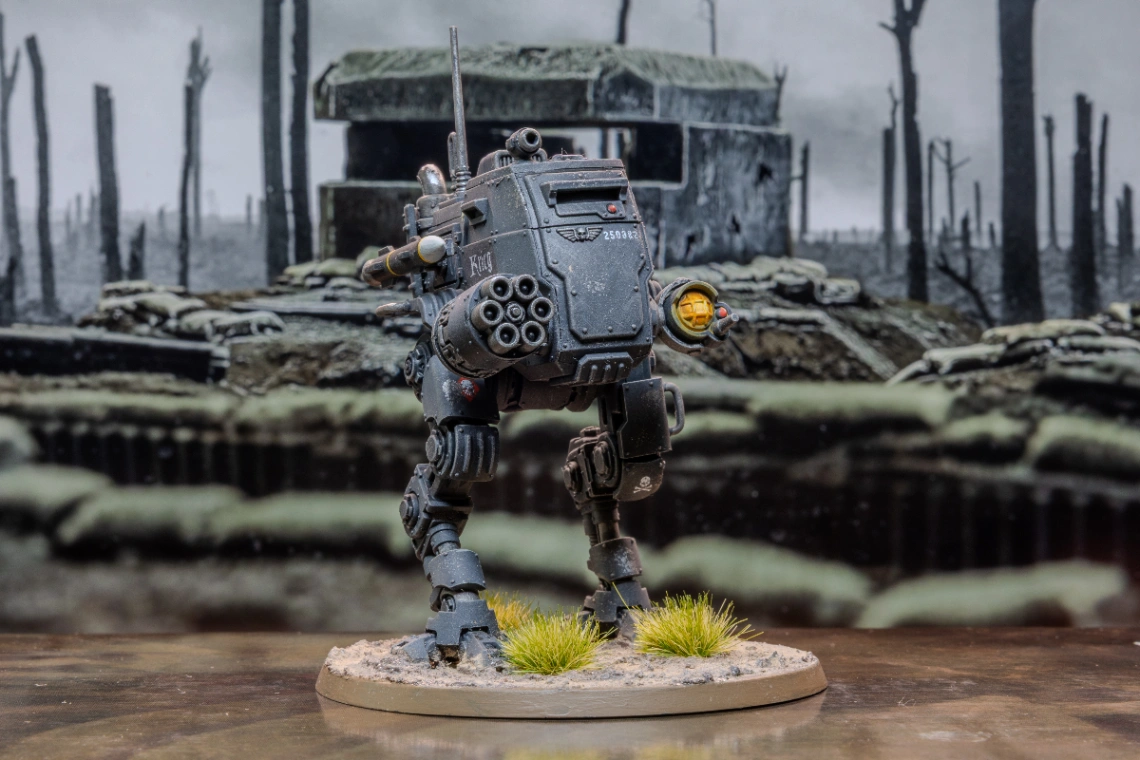 Armoured Sentinels (Astra Militarum), painted by Serhii Solonar